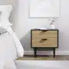 Hermes nightstands black