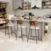 Norwich bar stools white