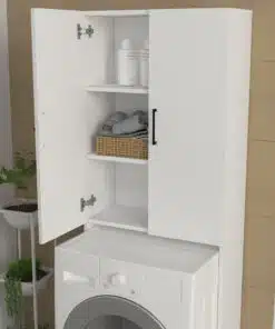 ארון אחסון לחדר כביסה