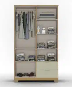 ארון בגדים 4 דלתות