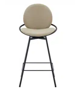 כיסא בר מרופד