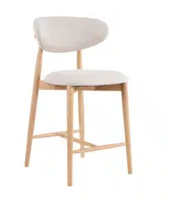 כסא בר מרופד