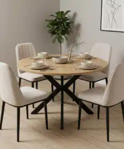 שולחן אוכל עגול