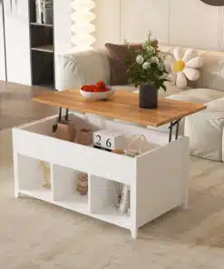 שולחן סלון עם אחסון