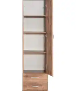 ארון צר מעץ