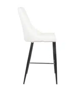 כסא בר עם ריפוד עור