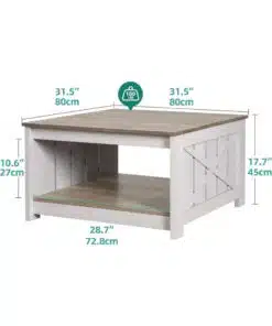 שולחן סלון ריבועי