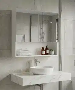 ארון אמבטיה עם מראה