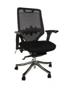 כסא משרד עם גב רשת