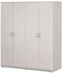ארון בגדים 4 דלתות מעץ
