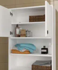 ארון מעל מכונת כביסה