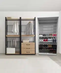 ארון נעליים לבן