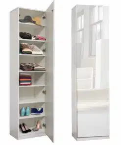 ארון עם מראה לנעליים