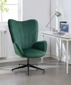 כורסא מרופדת קטיפה