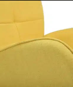 כורסא צהובה מעוצבת