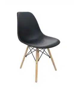 כיסא אוכל שחור
