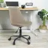 כיסא משרדי בצבע מוקה