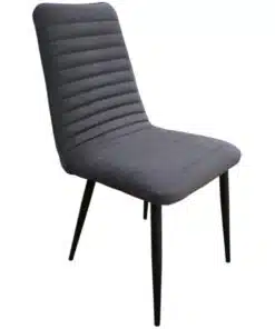כיסא עם רגלי מתכת