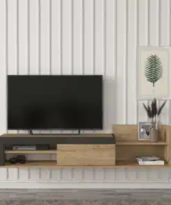 מזנון טלוויזיה מודרני צף 180 סמ