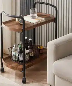 עגלת משקאות אלכוהול