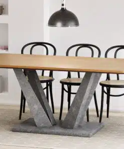 שולחן אוכל מלבני