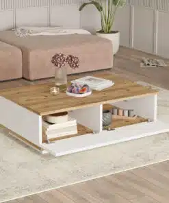 שולחן סלון עם אחסון