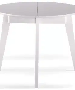 שולחן עגול מעץ נפתח