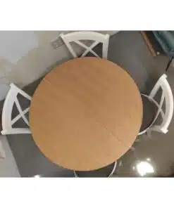 שולחן פינת אוכל עגולה קלאסית