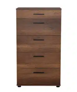 שידת מגירות חום
